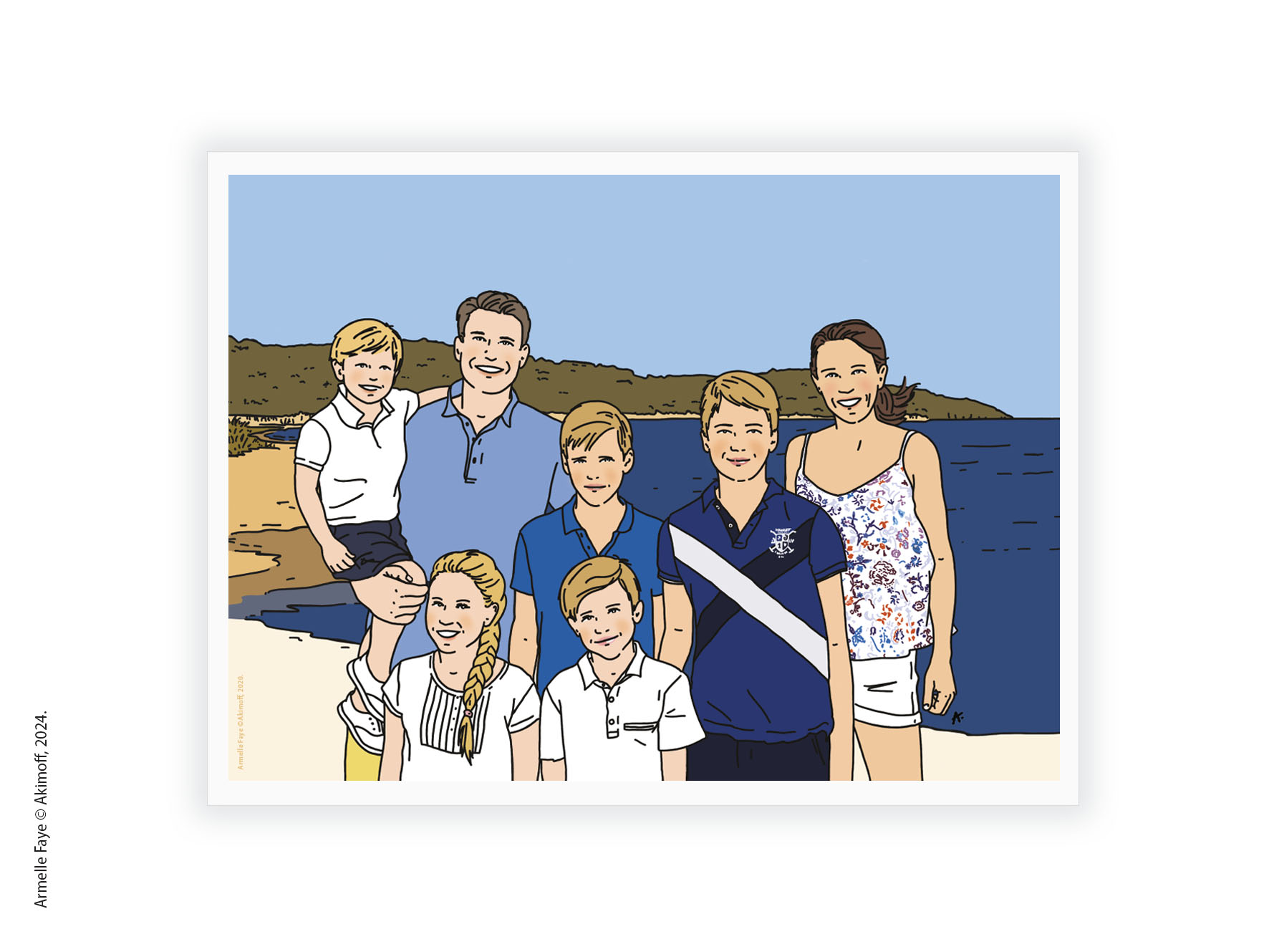 ILLUSTRATIONS PORTRAITS DE FAMILLE