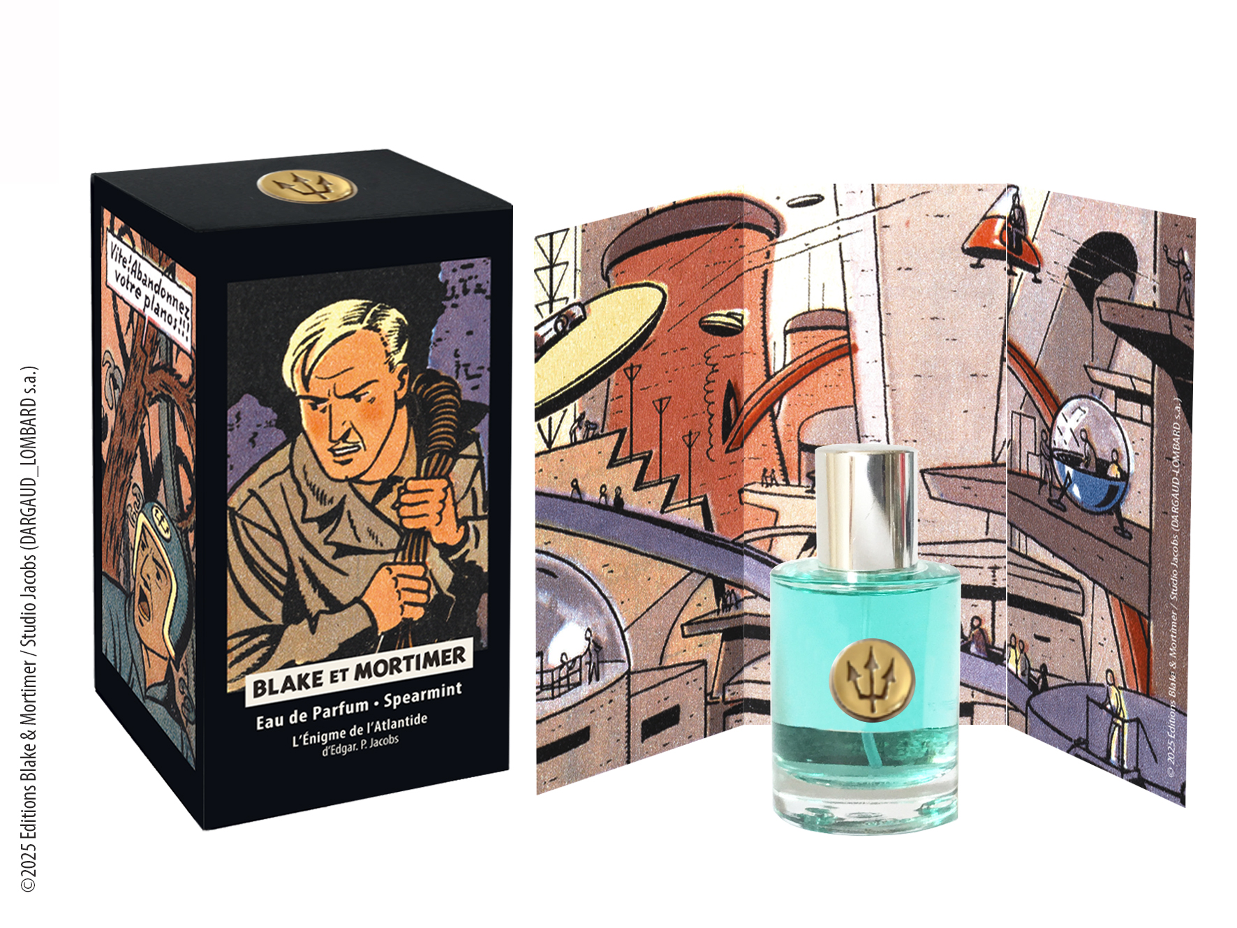 L'EAU DE PARFUM - BLAKE ET MORTIMER - L'NIGME DE L'ATLANTIDE