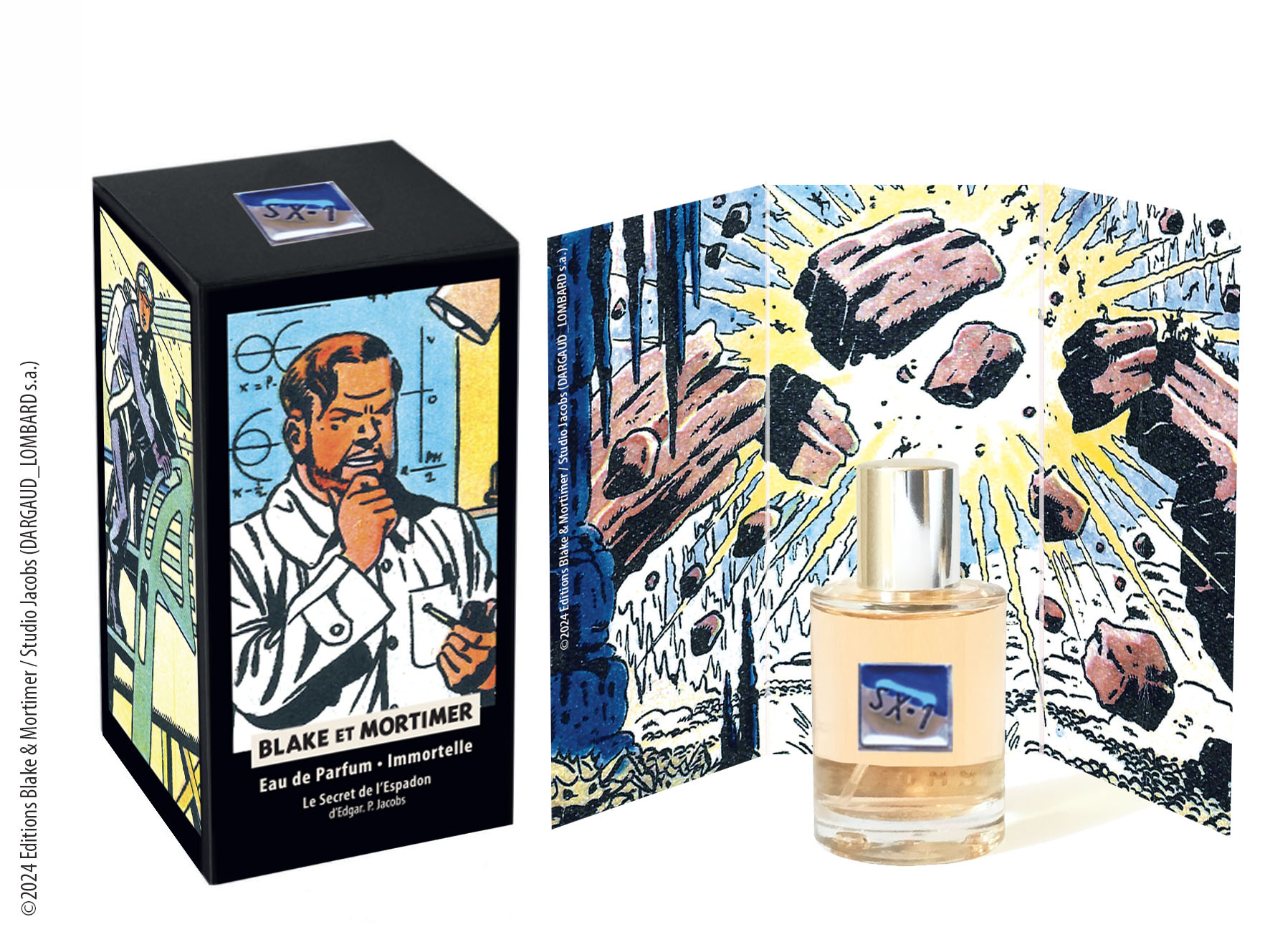 L'EAU DE PARFUM - BLAKE ET MORTIMER - LE SECRET DE L'ESPADON