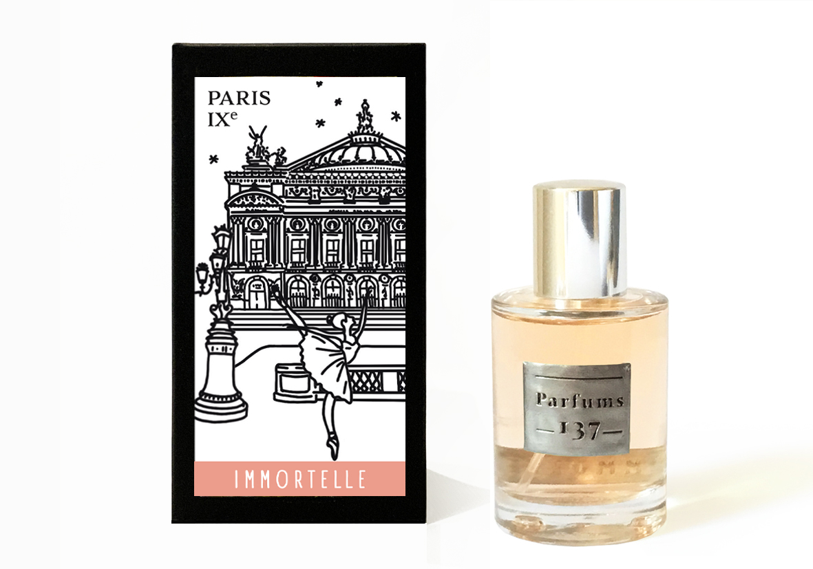 EAU DE PARFUM IMMORTELLE PARIS IXe• 30 ML 