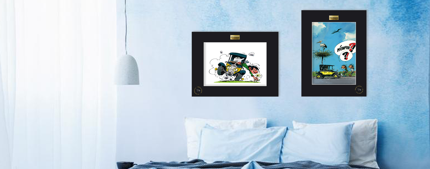 Gaston lagaffe tirages de collection le sport