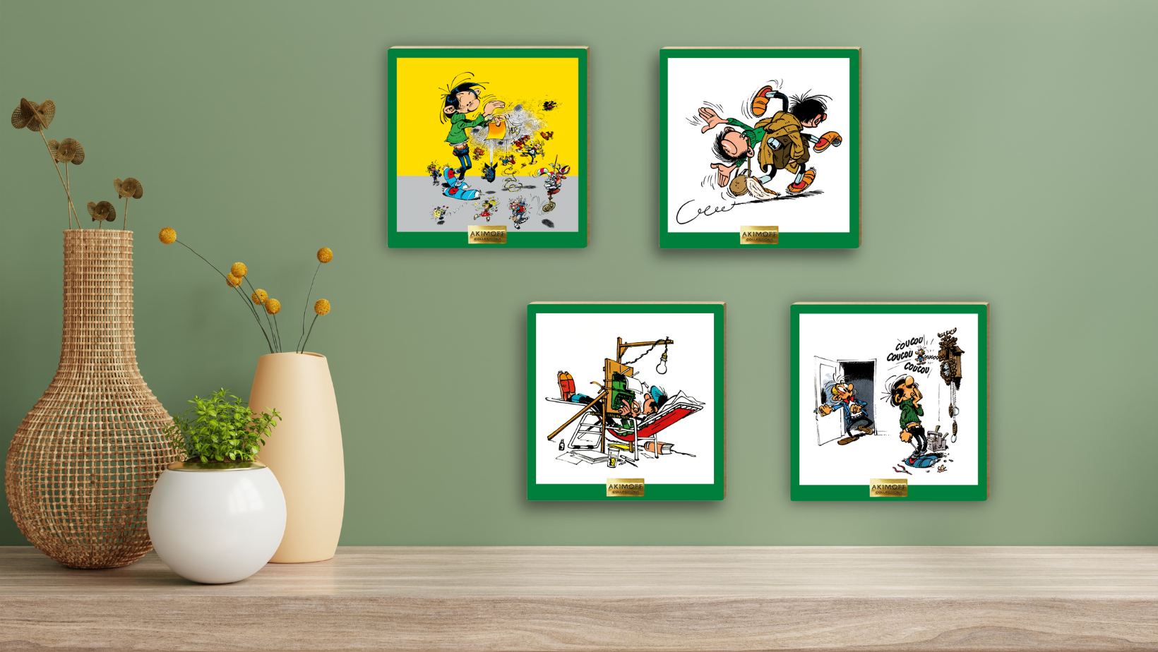 Gaston lagaffe tirage de collections le sport