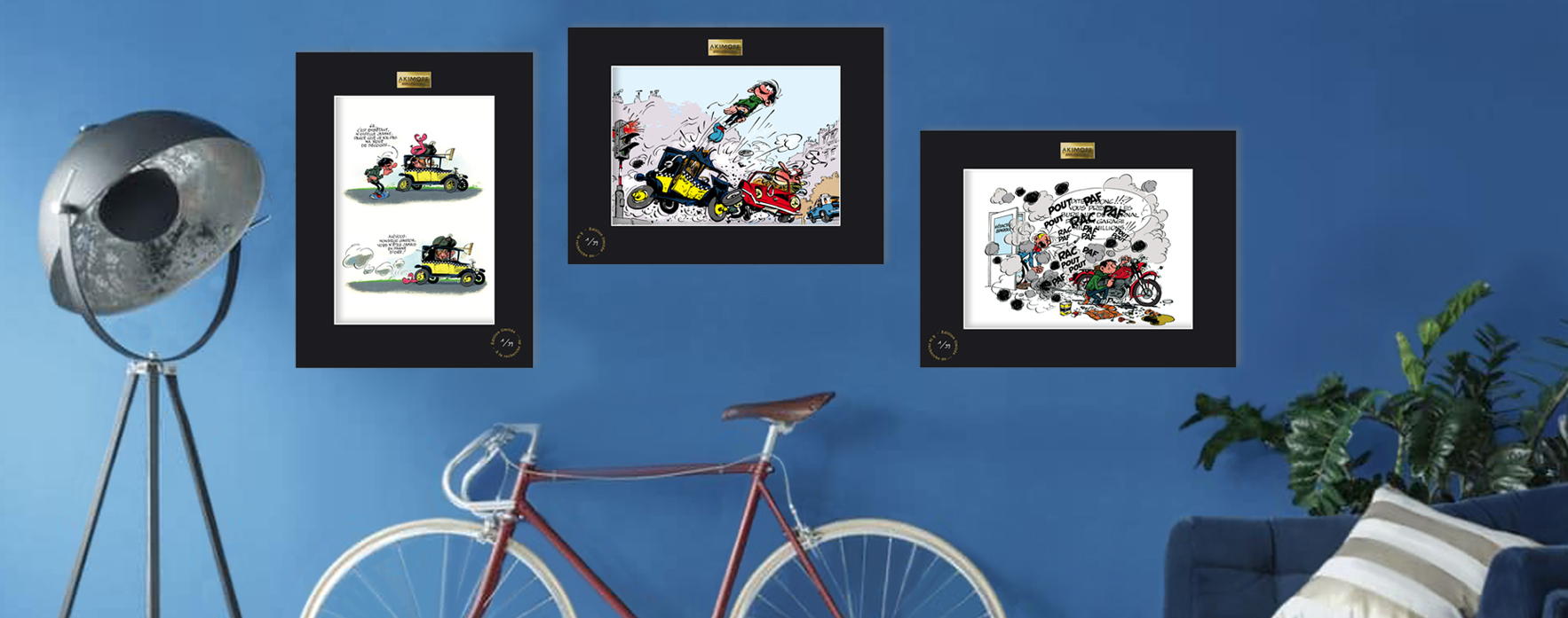 Gaston lagaffe tirage de collections le sport