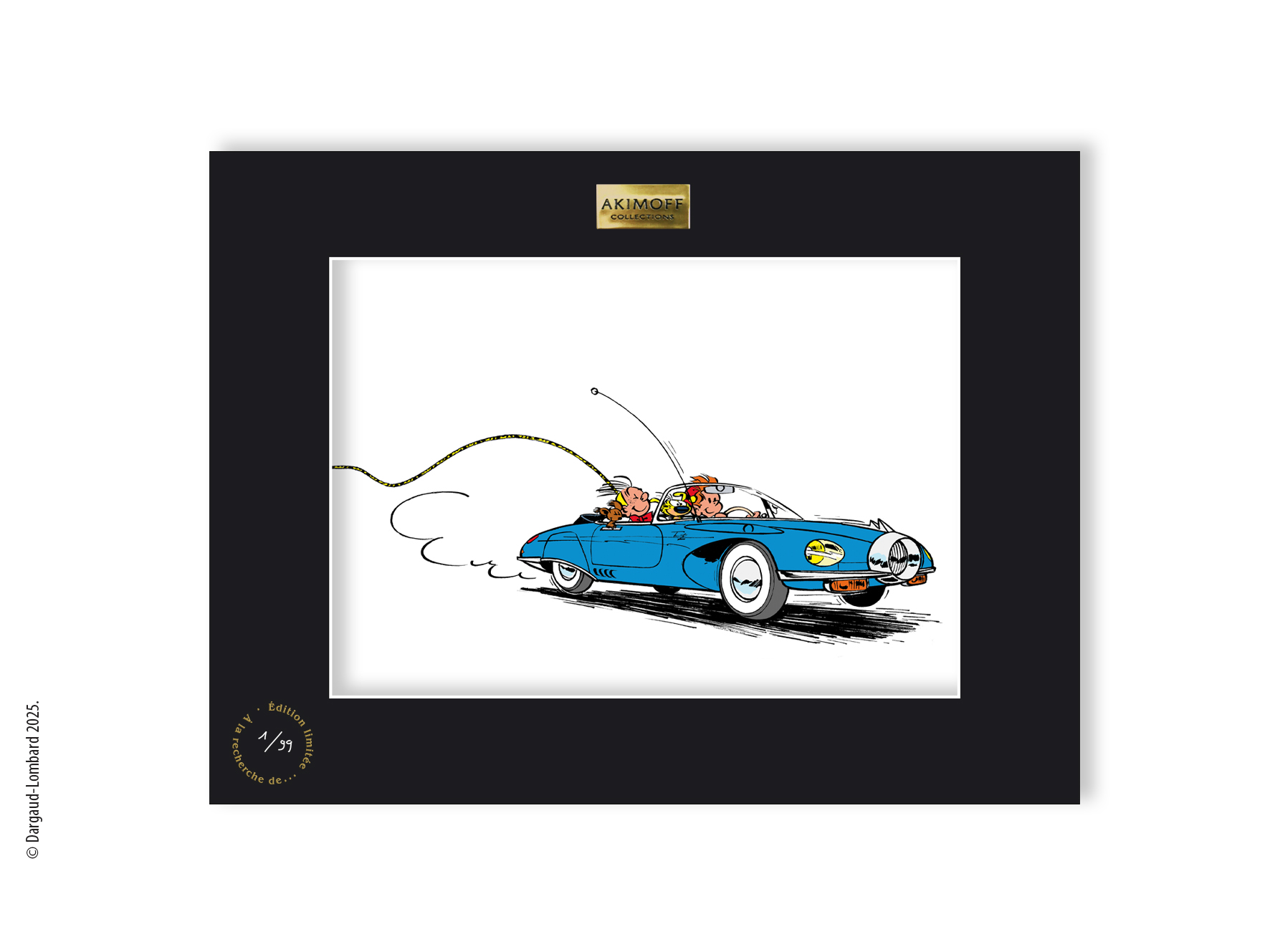 TIRAGE DE COLLECTION FRANQUIN TURBO RHINO 1