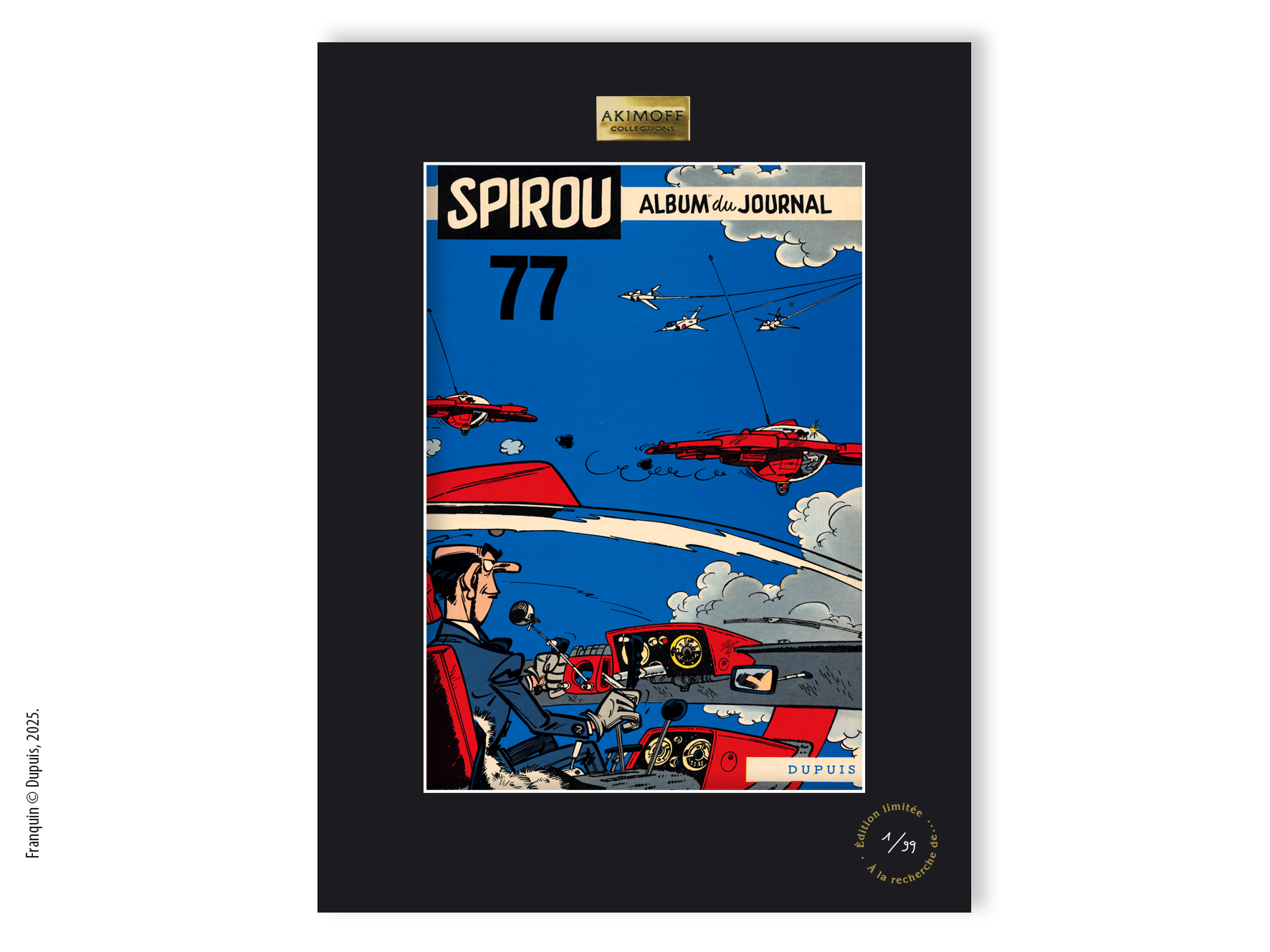 TTIRAGE DE COLLECTION FRANQUIN LE JOURNAL SPIROU