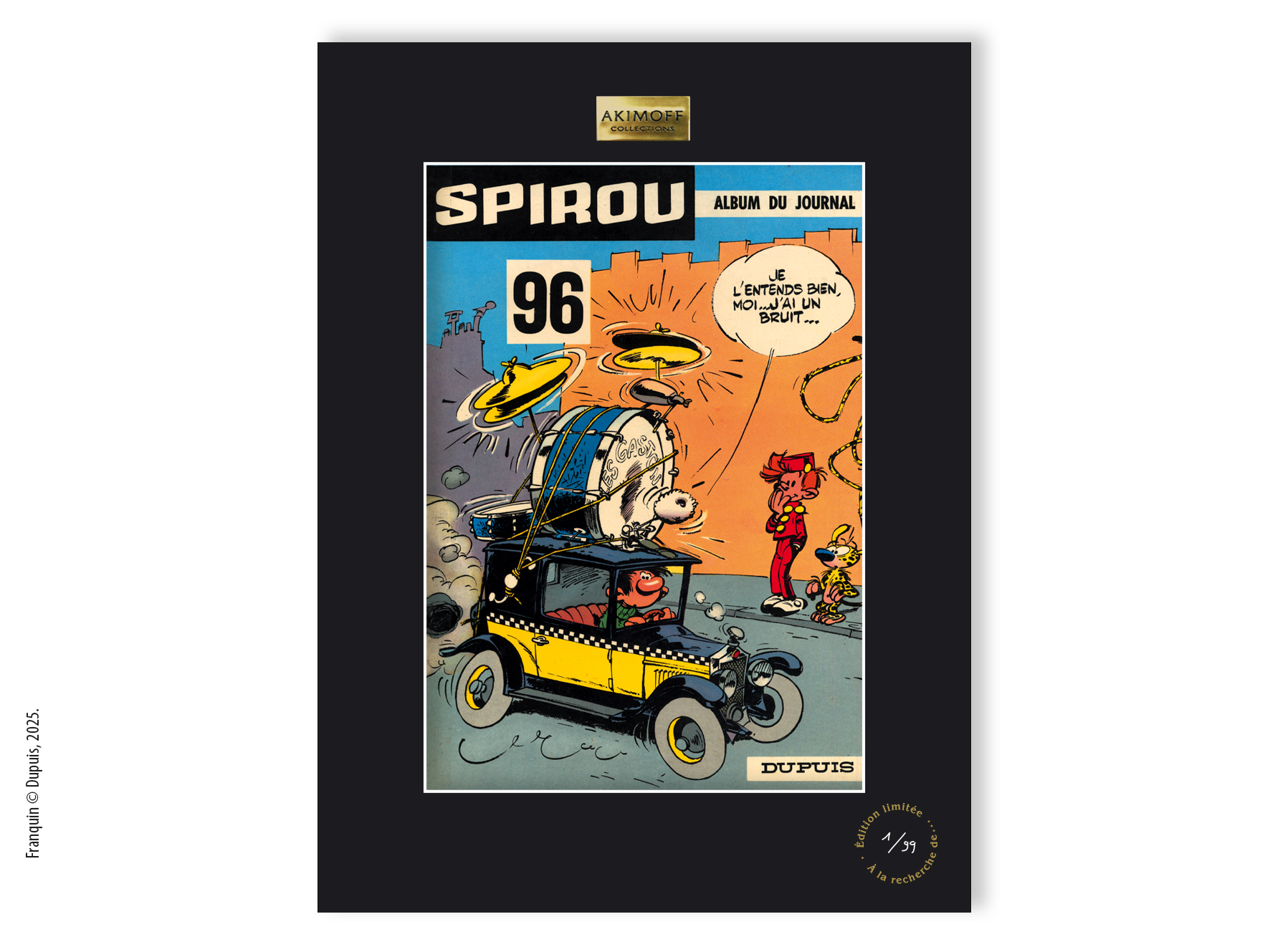 TIRAGE DE COLLECTION FRANQUIN LE JOURNAL SPIROU