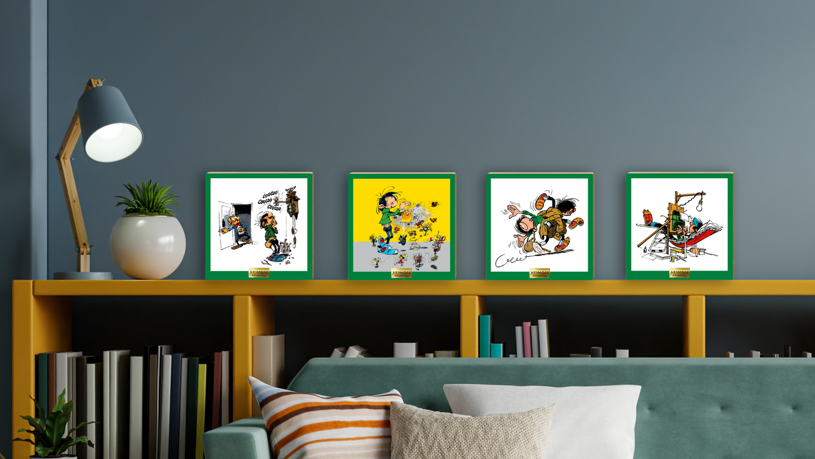 Gaston lagaffe tirages de collection le sport