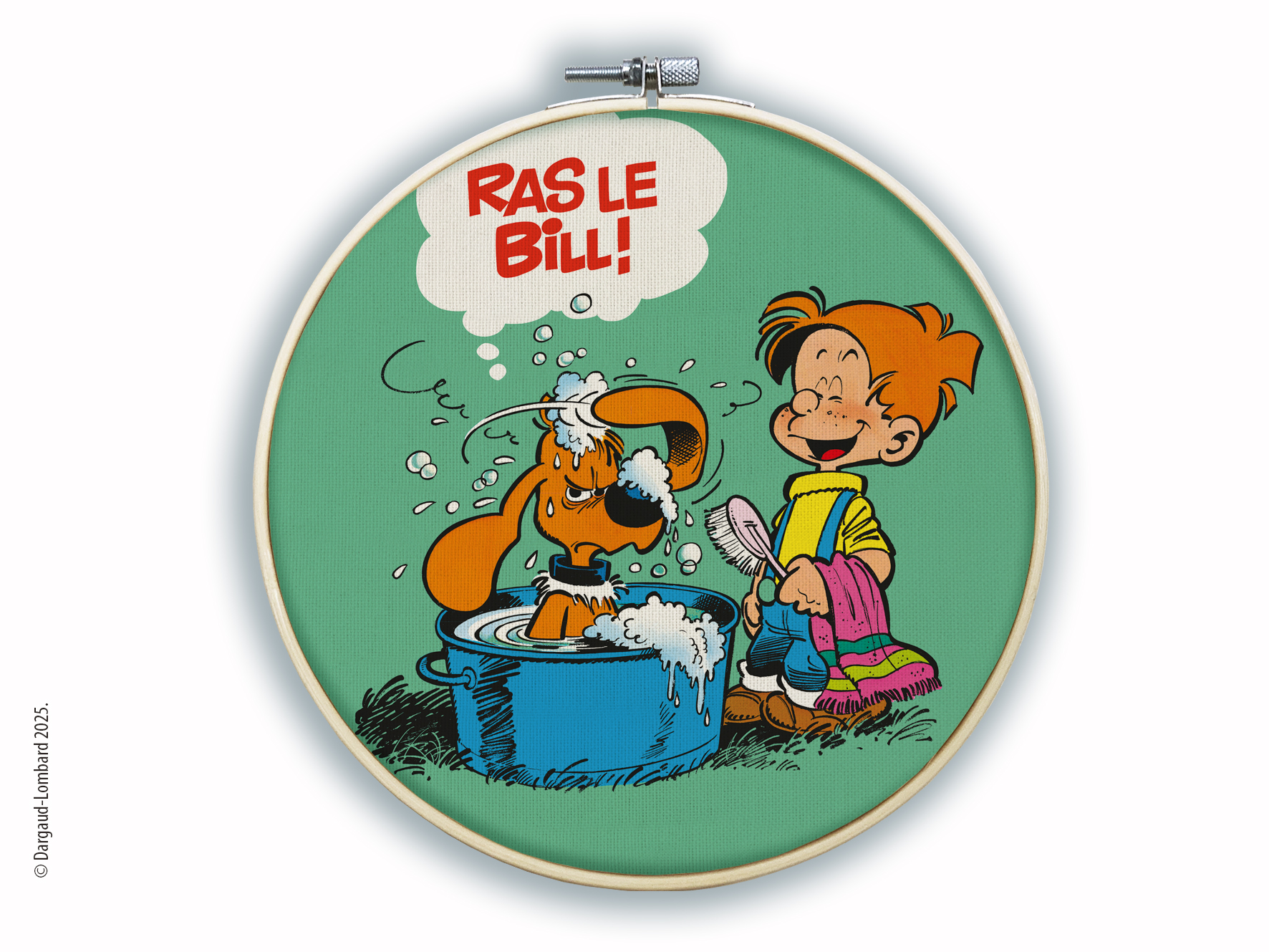 CANEVAS BOULE ET BILL - RAS LE BILL !