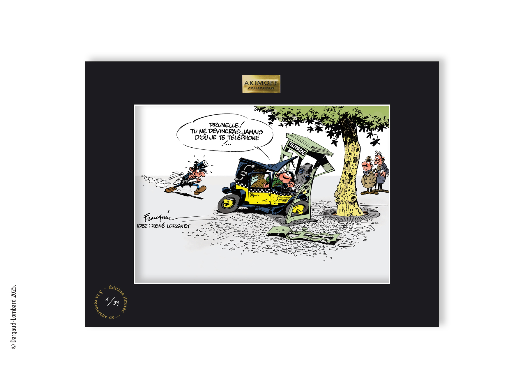 TIRAGE DE COLLECTION GASTON URGENCE TLPHONIQUE