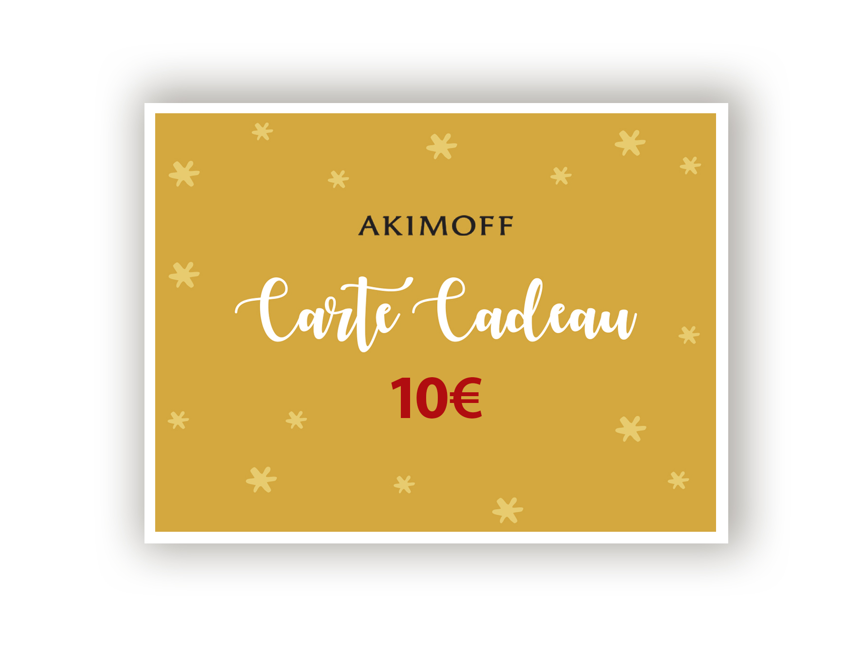 carte cadeau 10€ 