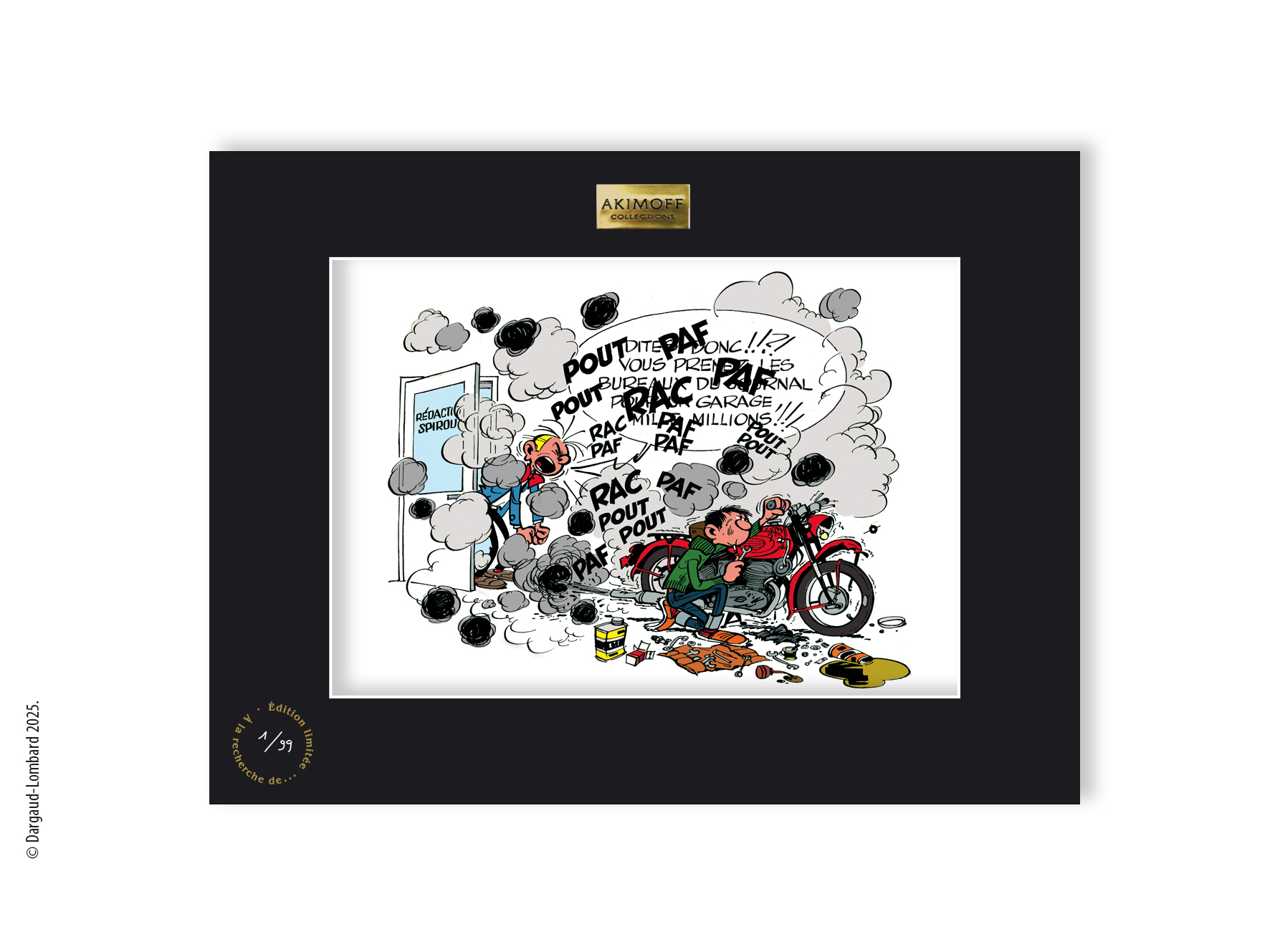 TIRAGE DE COLLECTION GASTON SAUT SYMPHONIE MCANIQUE