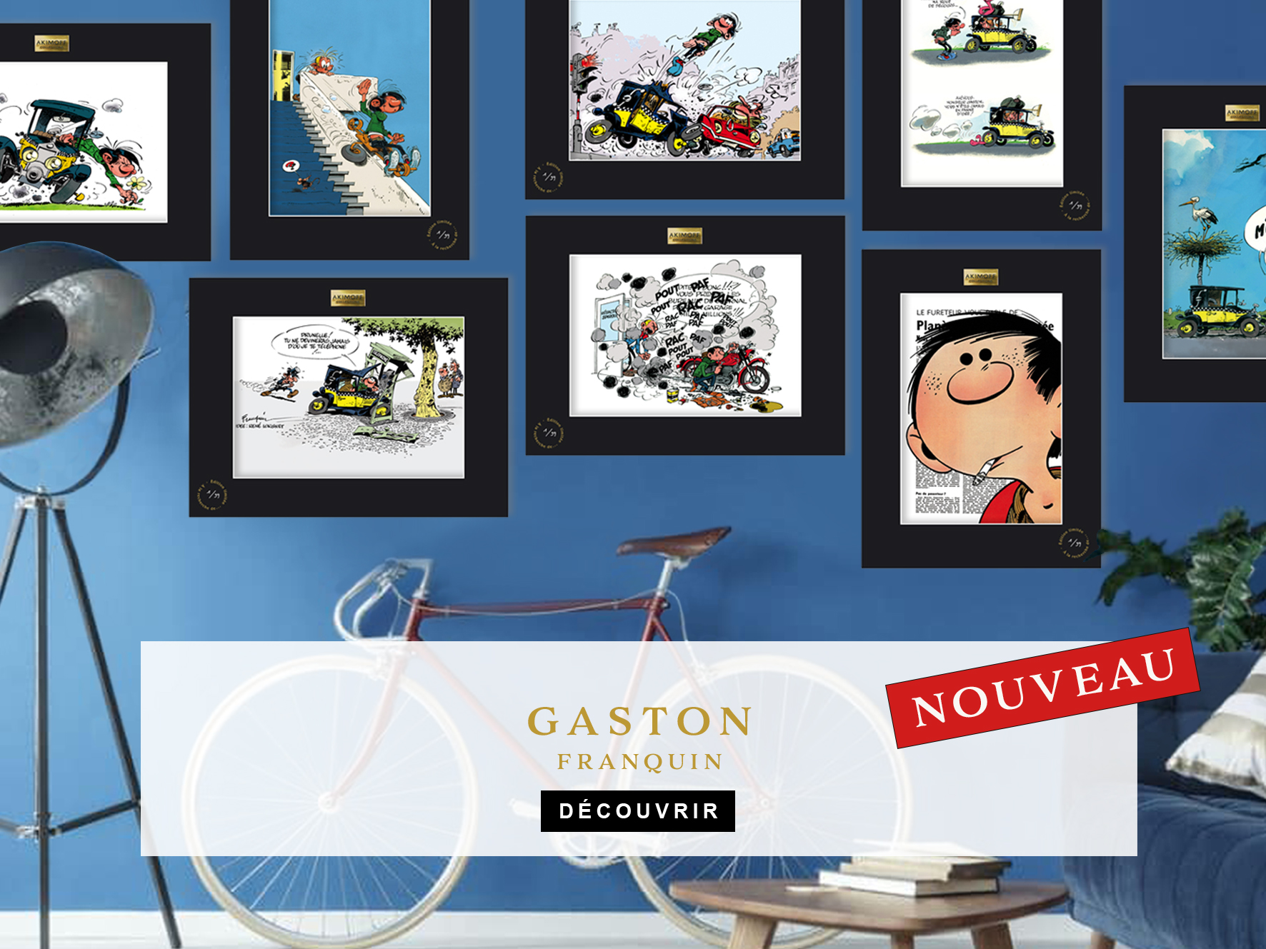 Gaston Lagaffe tirages de collection