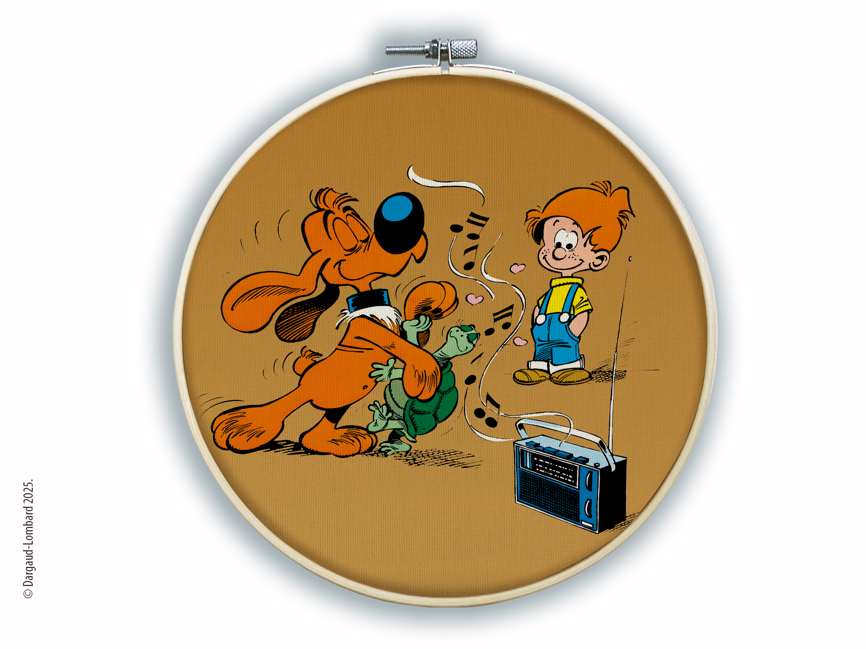 CANEVAS BOULE ET BILL - CARNET DE BILL