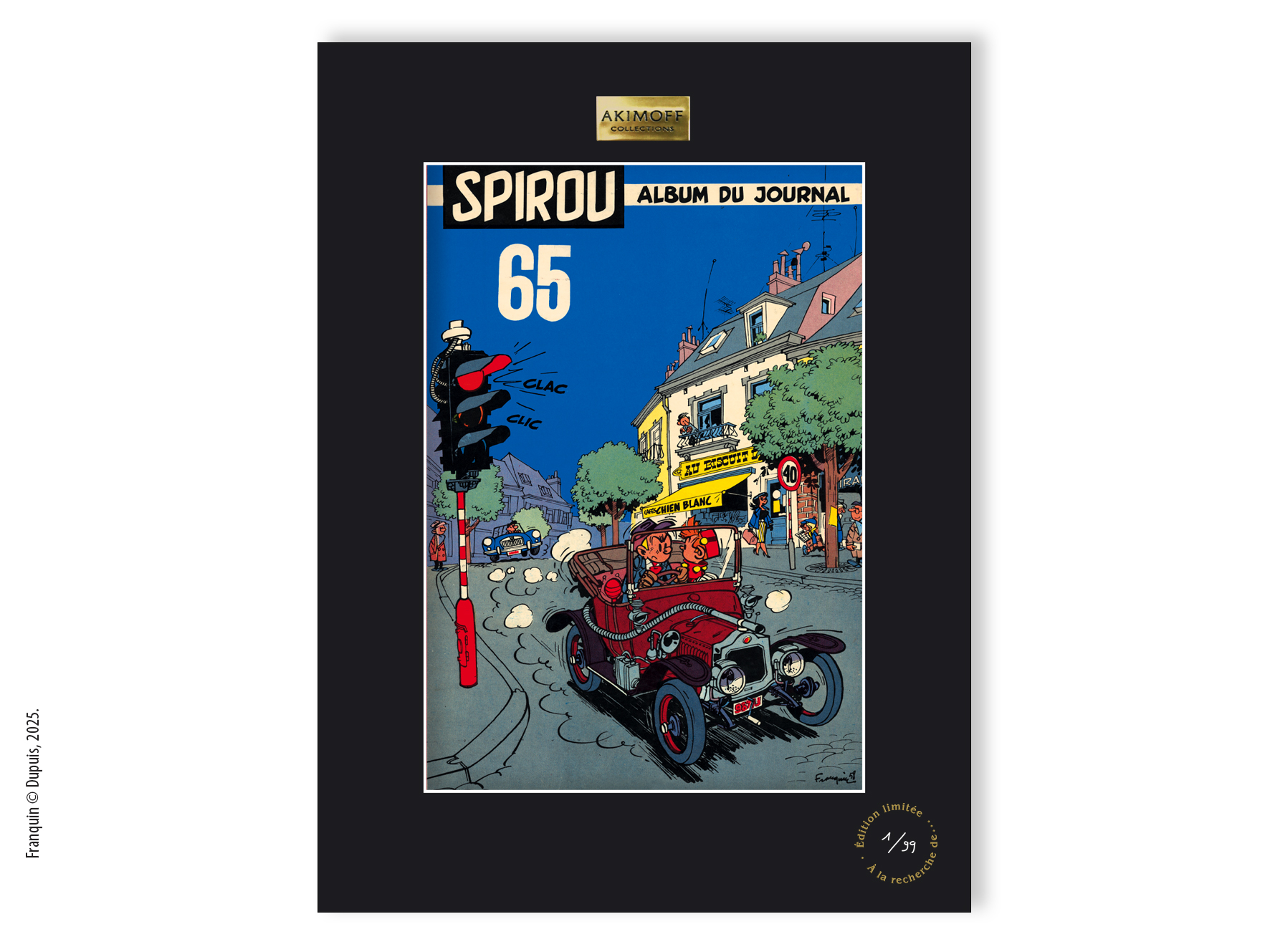 TIRAGE DE COLLECTION FRANQUIN LE JOURNAL SPIROU