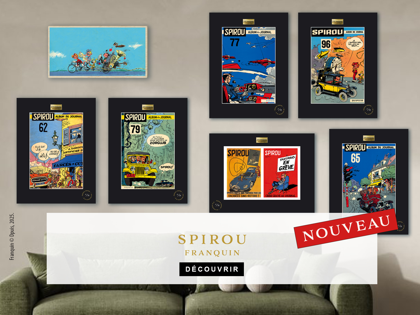 Collection Spirou Rob-Vel - Jij - Franquin - Bravo - Schwartz