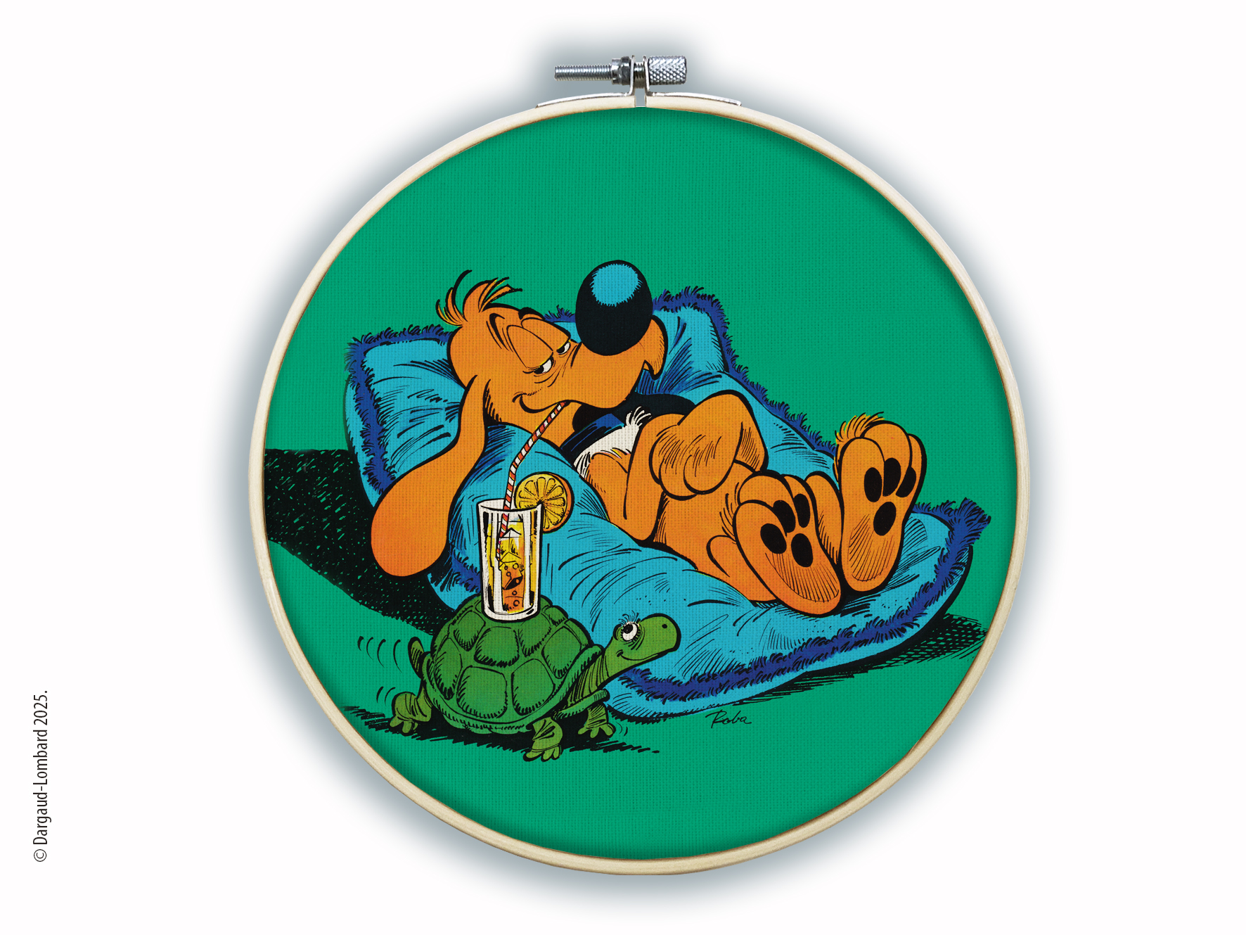CANEVAS BOULE ET BILL - UNE VIE DE CHIEN !