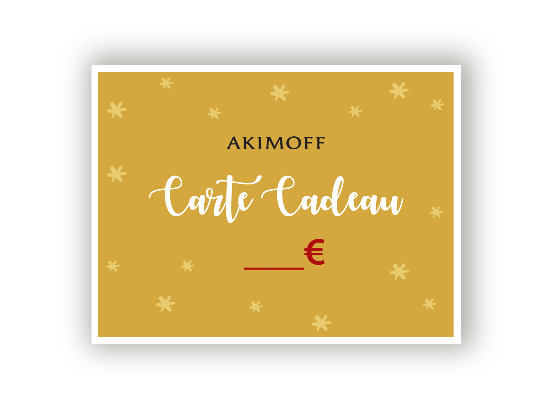 Cartes cadeaux